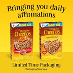 Honey Nut Cheerios, Heart Healthy Gluten Free Breakfast Cereal with Whole Grain Oats, Family Size, 18.8 oz