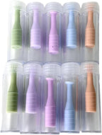10-Pack Contact Lens Remover Tool, Plunger-Style Soft & Hard Lens Applicator | Gentle Rubber Tip Remover for Easy, Sanitary Daily Use, Helps with Hygienic Insertion and Removal of Soft Contact Lenses