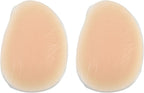 Healifty Leg Corrector Calf Pads 1 Pair Silicone Self - Adhesive Onlays Gel Pads Body Beauty Correctors Soft for Crooked or Thin Legs Beige 7.08 X 5.11 X 0.47 In