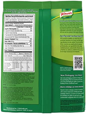 Knorr Professional Soup du Jour Chicken Noodle Soup Mix No added MSG, 0g Trans Fat per Serving, Just Add Water, 13.3 oz, Pack of 4
