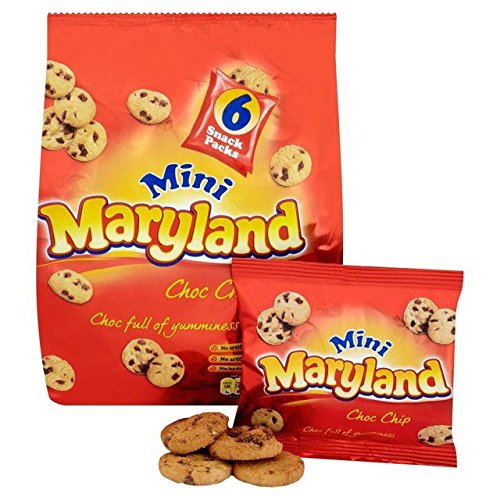Maryland Mini Chocolate Chip Cookies - 6 x 25g
