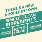 It’s Skinny Pappardelle Pasta – Low Carb Pasta, Gluten Free, Keto & Vegan-Friendly, Shirataki Konjac, Sugar-Free, High in Fiber, Only 4.5 Calories Per Serving, Ready in 2 Minutes (6 Packs)