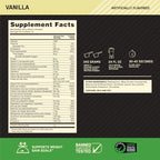 Optimum Nutrition Serious Mass Weight Gainer Protein Powder, Vitamin C and Zinc for Immune Support, Vanilla, 12 Pound (Packaging May Vary)