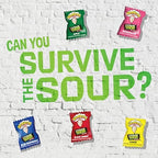 WARHEADS - Extreme Sour Hard Candy - Sour Apple, Black Cherry, Blue Raspberry, Lemon & Watermelon Flavors, Great for Parades- 1lb. Bulk Bag