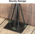 55''-62'' Hot Tub Handrail Side Safety Rail – 360° Swivel Spa Grab Bar, Heavy-Duty Powder-Coated Steel Assist Handle with Anti-Slip Foam Grip, Fits Most Hot Tubs, Swim Spas & Pools, 600LBS Capacity