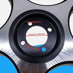 16 Inch Electric Wheelchair Rear Wheel Replacement Accessories, 16×2.125, Pneumatic Tires, Aluminum Alloy Hub, Bearing 45mm, 1 Pair