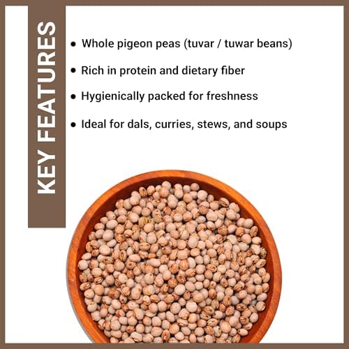 Pigeon Peas (Tuwar Whole) 1kg