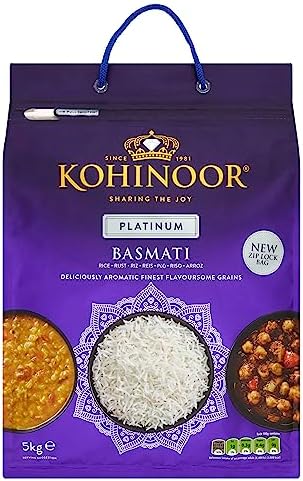 Kohinoor Platinum Basmati Rice 10 Pound Bag
