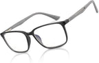 BLUEMOKY Blue Light Reading Glasses for Men，Sport Square Frame Readers, Anti Glare Computer Glasses