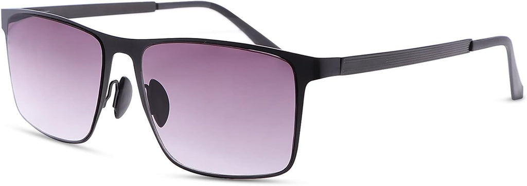 Full Reading Glasses UV Protection Spring Hinge Sunglasses Anti Blue Light Sun Readers for Men and Women Non Bifocal