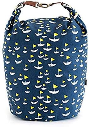 Maika Canvas Snap Fold Deauville Bucket, X-Large