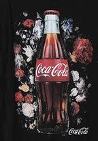 Coca-Cola Men's Bottled Film Coke Short Sleeve T-Shirt