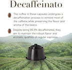 Nero Nobile Decaffeinato Coffee Capsules, 120 Count (Pack of 1), Medium Roast, Decaf, Capsule, Coffee Machine Capsules