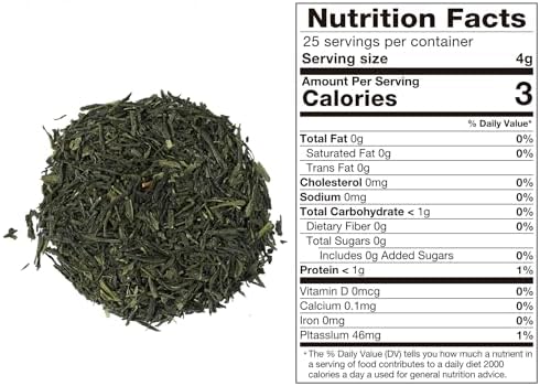 TOMOSAN Organic Sencha - Loose Leaf Japanese Premium Green Tea, USDA Certified, Uji-Kyoto,100g/3.5oz