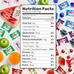 Fizzy Filled Hard Candy 4 lb – Bulk Bag, Assorted Fruit Flavors, Fizzing Candies, Individually Wrapped