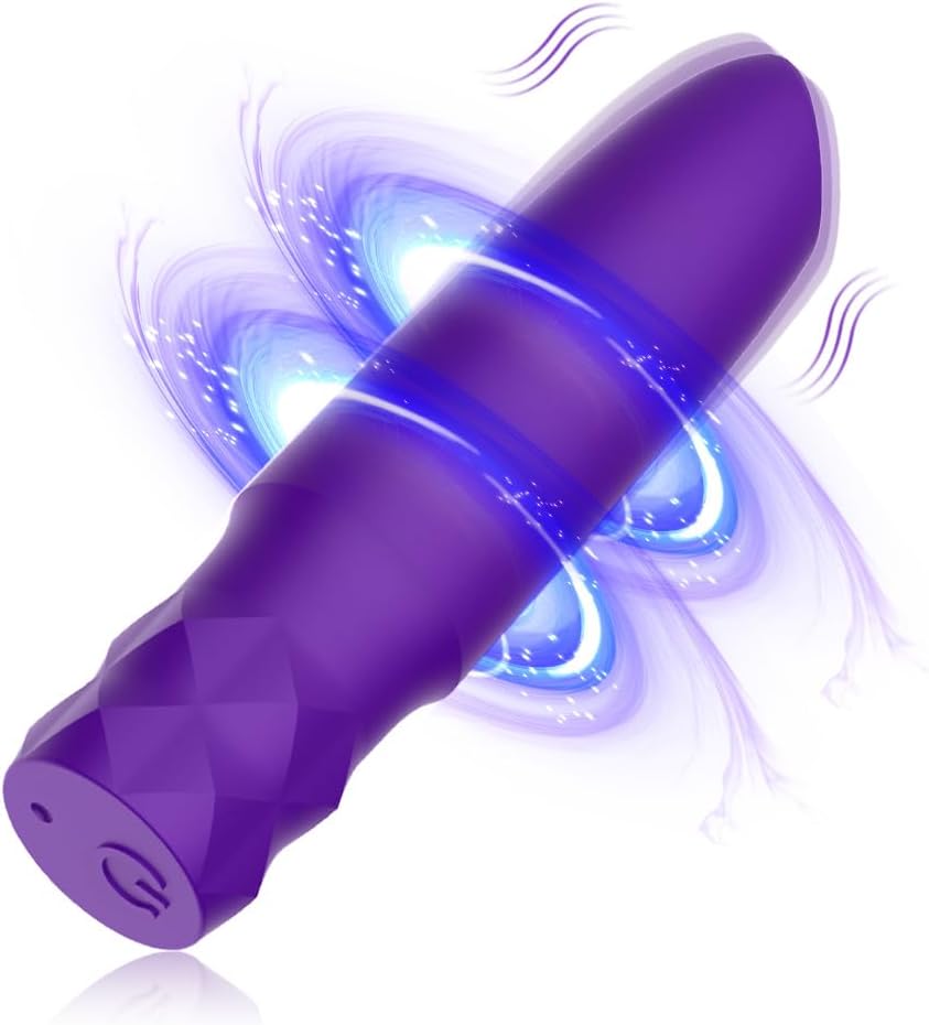 Waterproof 10 Modes Quiet Powerful Handheld Electric Bullet Tool，Back Massage Rod Travel Portable Silicone Massage Ball for Women，Pleasure Handheld Personal Bullet Tool for Quick Relaxation P4276