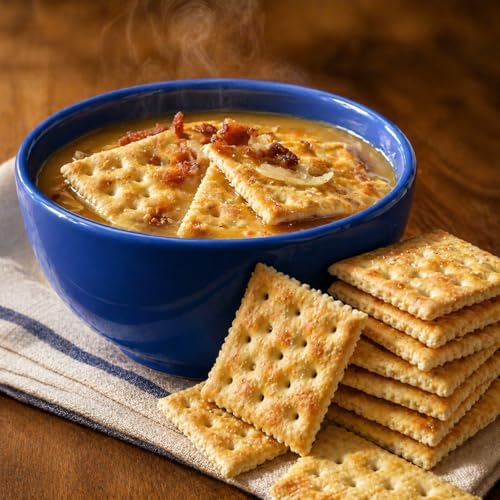 Saltine Crackers|50 Pack| - Premium Individually Wrapped Packs, Salted Soda Cracker - Low Sodium and Fresh Snack