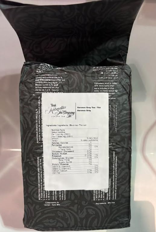 The Metropolitan Tea Company Barones Grey Tea 1.1lbs
