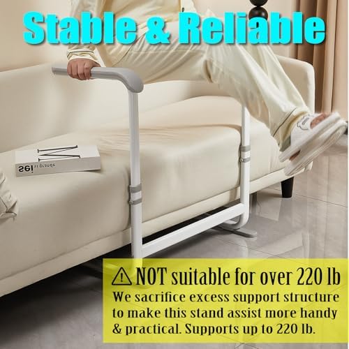 Stand Assist for Elderly, Adjustable Couch Stand, Chair Lift Assist Device, Mobile Stand and Go Chair Assist for Seniors, Patients and Disabilities