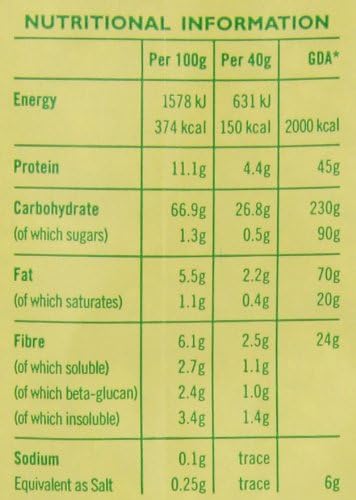 FLAHAVAN'S Irish Porridge Oats, 17.5-Ounce Bags (Pack of 6)