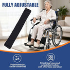 Wheelchair Calf Strap, Adjustable Wheelchair Leg Strap with Oxford Cloth Support, Wheelchair Foot Straps for Elderly Disabled, Wheelchair Leg Support Foot Rest Belt Wheelchair Accessories