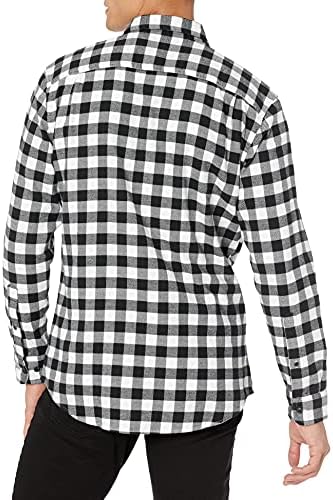 Amazon Essentials Men's Regular-Fit Long-Sleeve Flannel Shirt (Available in Big & Tall)