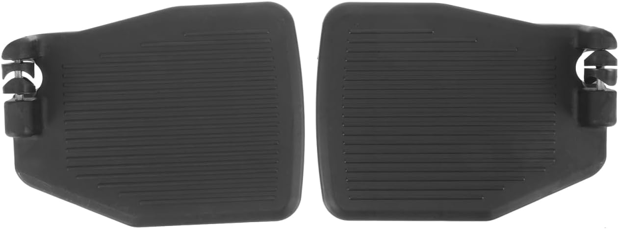 Universal Wheelchair Footplates Sturdy Elevating Pedal Replacement Legrest for Elderly Disabled Patients Easy Install Heavy Duty Footrest Accessory 8.07X6.10X1.57In