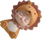Chic Resin Cake Decoration Boys and Girls Cake Ornaments Birthday for Dessert Ornament