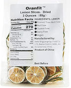 Oranfit Dried Lime Slices, Natural Dried Lime Slices, Crafts Cake Decoration Cocktail Garnish Table Scatters Potpourri Candle Crafts (3oz/85g)