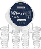 Nasal Dilators for Sleeping Extra-Small (XS) - Nostril Opener - Anti Snoring Nose Vents - Medical Grade Silicone Snore Stopper - Snoring Solution to Stop Snoring