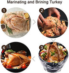 Food Storage Bags, 5 Gallon Bucket Liner Bags, Food Grade Platisc Bag for Marinading and Brining, Durable & BPA Free Bag for Home Kitchen, 1.6 Mil, Pack of 30