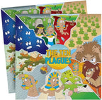 Passover 10 Plagues Premium 3 ply Napkins. 20pk for Seder Table Decoration.