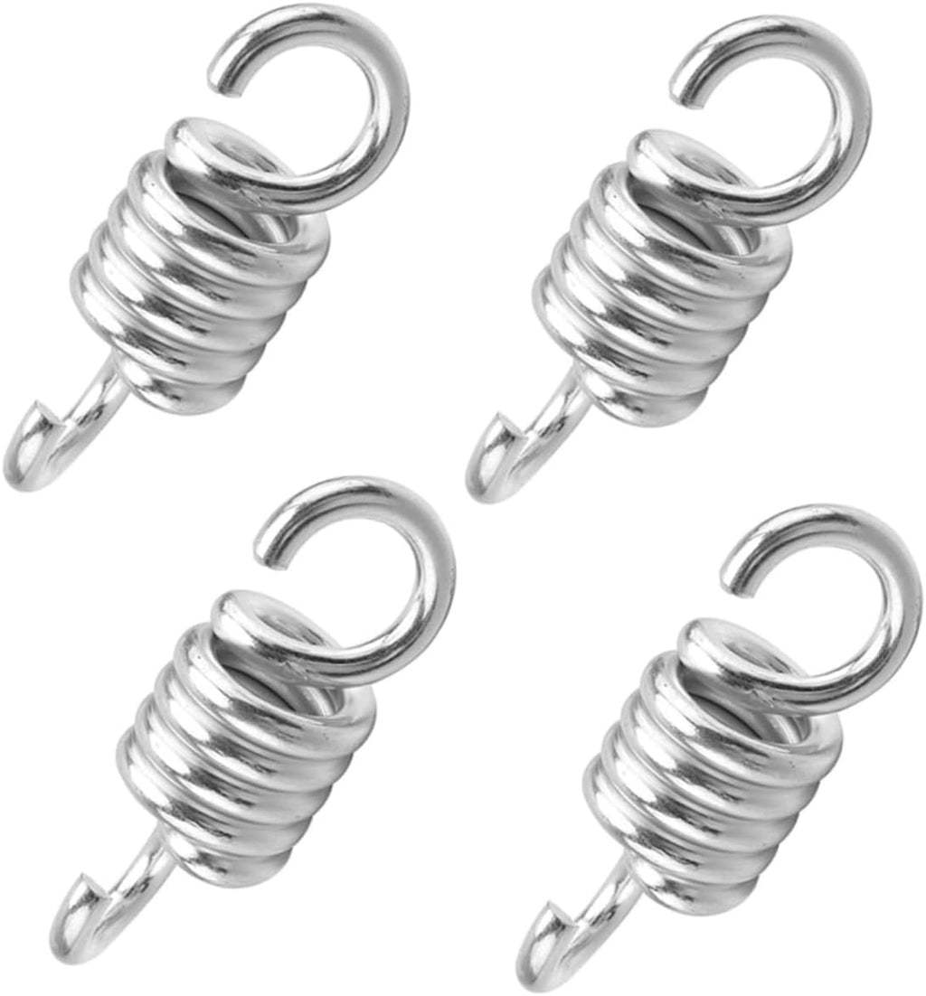 BESPORTBLE 4pcs Heavy Duty Swing Spring Kit for Hammock Chair and Sandbag Fixing Shock Absorbing Suspension System for Porch and Outdoor Use