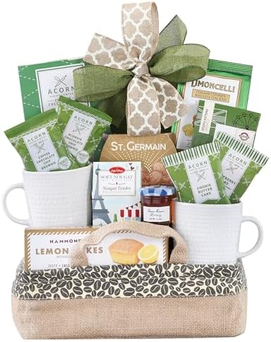 Wine Country Gift Baskets Coffee, Snacks and Tea Gift Basket