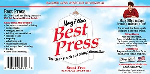 Mary Ellen Products Mary Ellen's Best Press Refills 33.8 Ounces-Scent Free