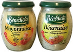 Gourmet Sauces Bundle with French Benedicta Béarnaise and Benedicta Mayonnaise and Recipe Card PDF, 3 items