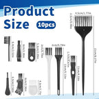 10PCS Cleaning Brush for Household Electric Appliance, Small Cleaning Brush Electric Shaver Clean Brushes Razor Cleaner Brushes Multifunctional Clean Set for Computer Keyboard Car Mixer Cleaner