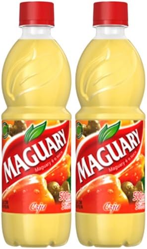 Maguary Cashew Juice Concentrate - 16.9 FL.Oz | Suco Concentrado Maguary Sabor Caju - 500ml - (PACK OF 02)