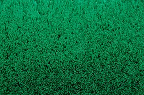 SPARTA 41278EC09 Flo-Thru Plastic Wall Scrub Brush, Equipment Brush With Soft Nylex Bristles For Industrial Kitchens, Hospitals, Commercial Cleaning, 4 Inches, Green