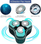 Mini Electric Razor for Men, Upgrade Mini Shaver, Pocket Size Portable Electric Shaver, USB Rechargeable, Waterproof, Easy to Use One-Button, Suitable for Home, Car, Travel, Gift for Men