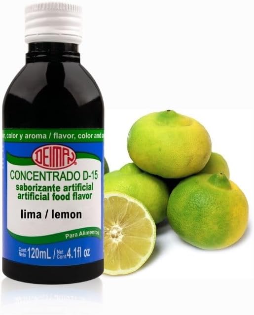 Deiman Artificial Food Flavoring Sweet Lime Concentrate D-15(4 fl oz)