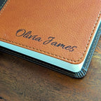 Personalized Message Bible | The Message Translation | Custom Engraved Name | Deluxe Gift Bible | Contemporary Language Christian Gift