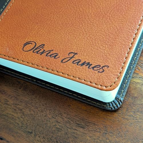 Personalized Message Bible | The Message Translation | Custom Engraved Name | Deluxe Gift Bible | Contemporary Language Christian Gift