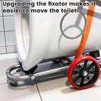 Upgraded Version Toilet Cart Jack. The Toilet Jack Tool With Positioning Aand Mobile Folding Functions Is An Auxiliary Tool For Plumbers' Maintenance And Installation