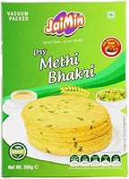Jaimin Dry Methi Bhakri - 200g - (pack of 4)