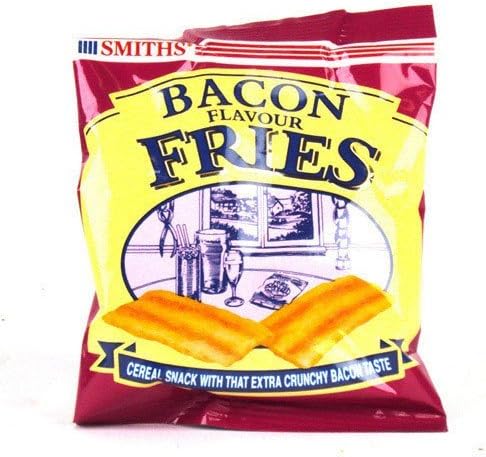 Smiths Bacon Fries Card 24 x 25g 600g