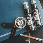 Percy Nobleman Beard Grooming Kit – Gift Set with Signature Scented Beard Oil (1.7 fl oz), Beard Wash (1.7 fl oz), Beard Balm (0.7 fl oz) & Beard Comb for Softening, Hydration & Beard Maintenance