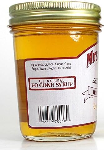 Mrs Millers Quince Jelly (Amish Made) ~ 2/9 Oz. Jars