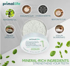 2 Pack of Primal: Life Organics!! - Dirty Mouth Toothpowder, Tooth Cleaning Powder, Flavored Essential Oils with Natural Kaolin & Bentonite Clay, Paleo, Organic, Spearmint, 1 oz LuxProdX Sticker