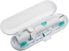 Nincha Portable Electric Toothbrush Travel Case for Philips Sonicare Series-Durable, Environmentally Friendly, Breathable, Food-Safe Plastic Material(White)